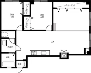 フクイハイム【2階】の間取り
