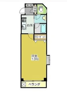 クレドール【4階】の間取り