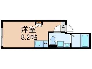 グレイスミロ南常盤台【1階】の間取り