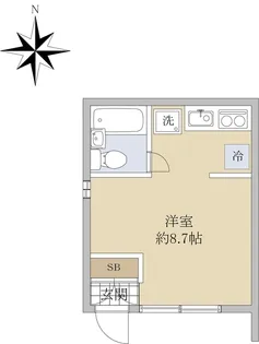 AR東新宿【1階】の間取り