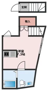 Silver Bird【2階】の間取り