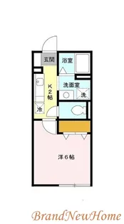 ルミエール中向陽【1階】の間取り