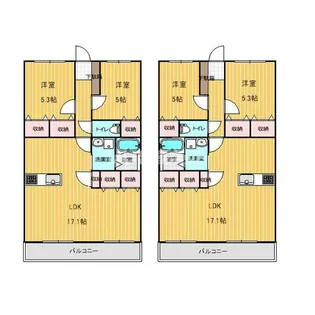 ヴェルビラージュ【2階】の間取り