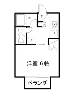 若葉コート【1階】の間取り