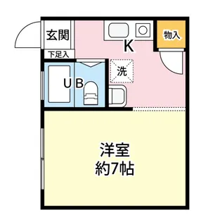ハイツリベルテ【2階】の間取り