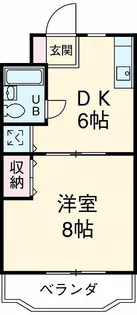 グリーンハイツ楊子II【1階】の間取り
