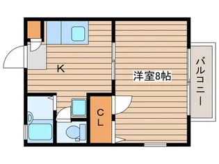 グレイスコートK【2階】の間取り