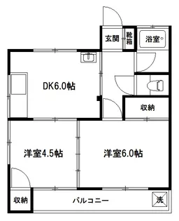 第三静和荘【2階】の間取り