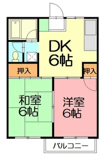 アーバンライフ鵠沼神明【2階】の間取り