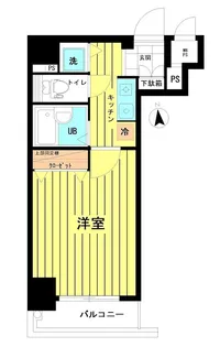 ドルチェ銀座東・壱番館【4階】の間取り