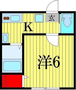 エルシャトー豊四季【2階】の間取り