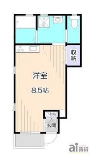 東京都東村山市野口町1【アパート】の間取り
