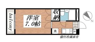 ジュネパレス津田沼第17【1階】の間取り