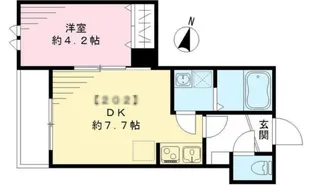 フィカーサ ブランカ【2階】の間取り