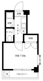 小島ハイツ【2階】の間取り