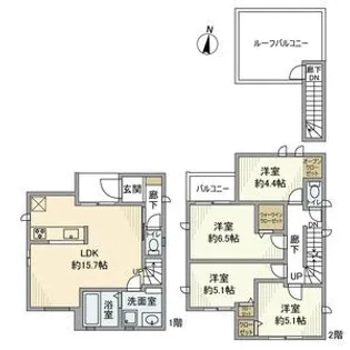 愛知県岡崎市柱曙3【一戸建】の間取り