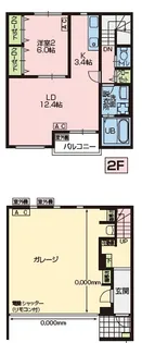 神奈川県藤沢市下土棚【一戸建】の間取り