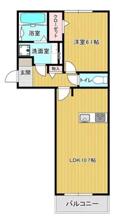 パークヴィラ下南部II【2階】の間取り