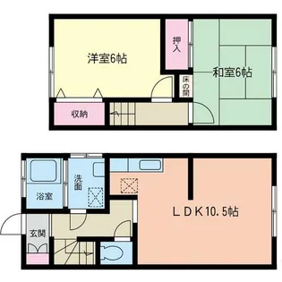 神奈川県鎌倉市台【一戸建】の間取り