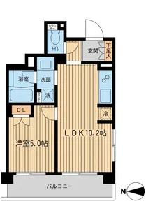 埼玉県川口市幸町2【マンション】の間取り