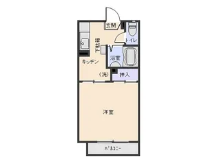 パティオ・グランデ C【2階】の間取り