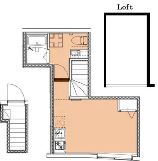 渋谷松見坂パークサイドヒルズ【2階】の間取り
