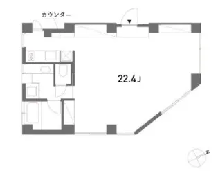 aobadai .hillz 青葉台ヒルズ【3階】の間取り