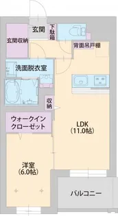 ルーチェ 国立 ノード【2階】の間取り
