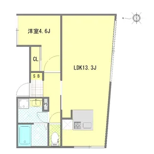 アピチェ大森【2階】の間取り