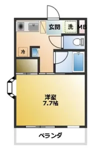 Cs 27 IRISAWA【2階】の間取り