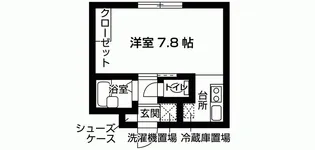 アカデミーヒル若松【1階】の間取り