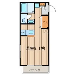 マ・メゾン風雅【2階】の間取り