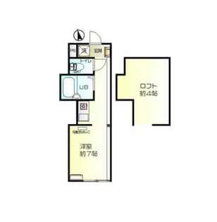 プライムテラス生田【1階】の間取り