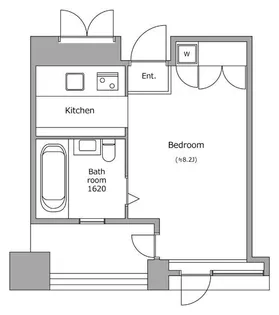 東京都新宿区四谷1【マンション】の間取り