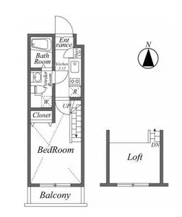 ユーレジデンス西大井【4階】の間取り