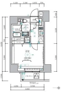 ベルシード蒲田II【3階】の間取り