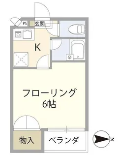 サニーヒル金子【3階】の間取り