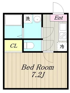 カインドネス厚木旭町II【3階】の間取り
