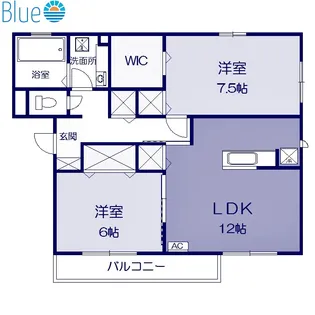 プランドール湘南【3階】の間取り