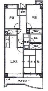 カーサ・フローレンス【3階】の間取り
