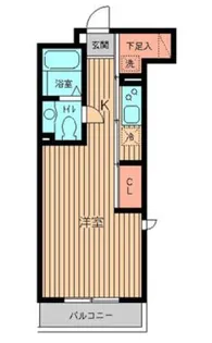 プロスペクト初台【2階】の間取り