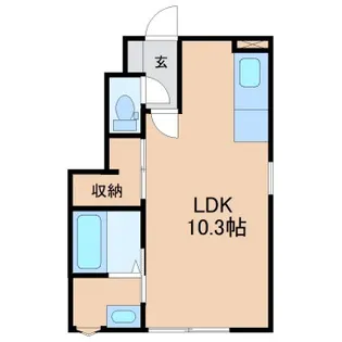 INTEGRAL BRUGGE【1階】の間取り