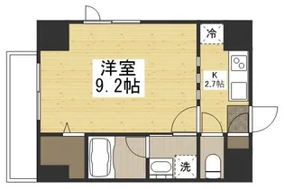 THE MODERN 桑田町【6階】の間取り