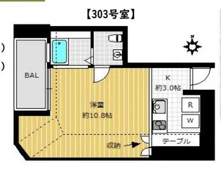 TWIZA代々木【3階】の間取り