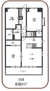 エスト加賀野【5階】の間取り