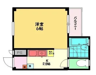 MarronTerrasse下北沢【2階】の間取り