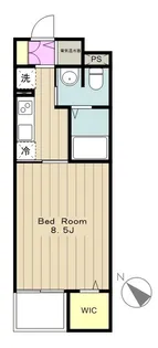メゾンフォーリスト【3階】の間取り