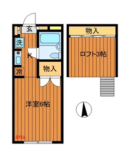 リーベ21パートII【2階】の間取り