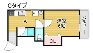 豊グランドハイツ【3階】の間取り