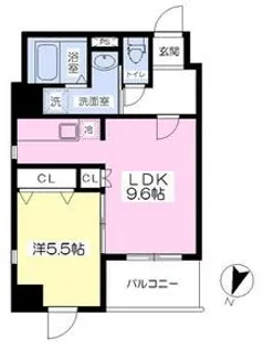 J-PLACE東町【6階】の間取り